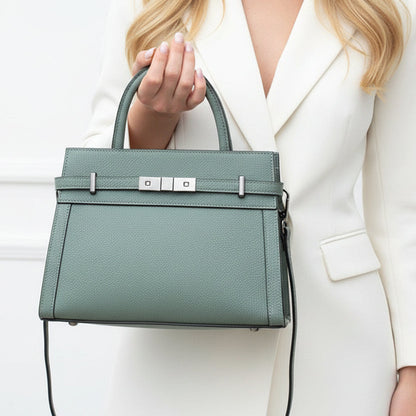 Birkin Inspired Genuine Leather Handbags - The New York Collection