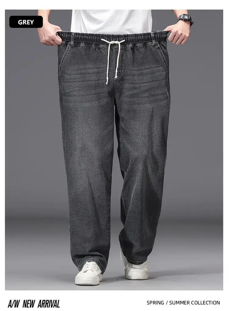HANDSOM Plus Size Palazzos Stretch Jeans