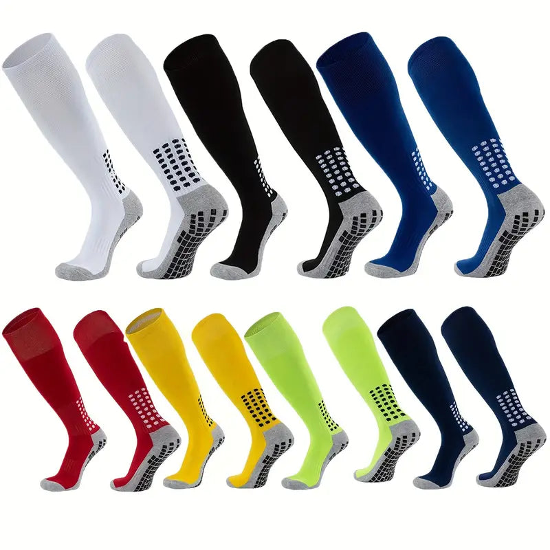 Grip Star Long Anti Slip Football Socks