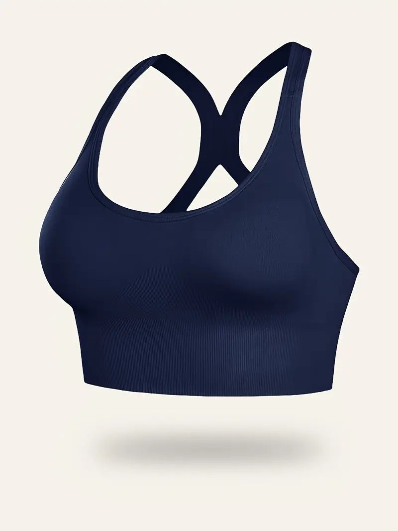 CELILIN Racerback Plus Size Sports Bras