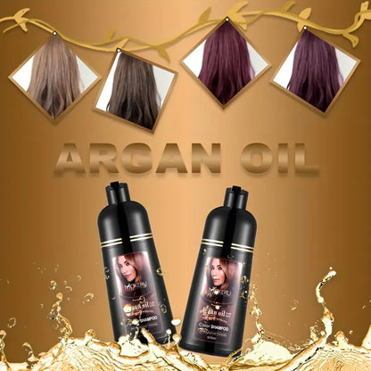 MOKERU Argan Oil Hair Color Shampoo