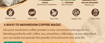 ﻿ MUTSWEET Organic Ground Coffee