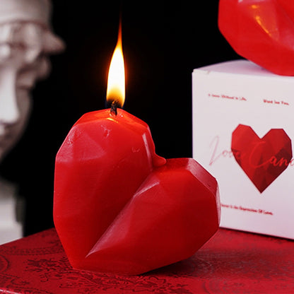 Love Heart Natural Soy Scented Candle