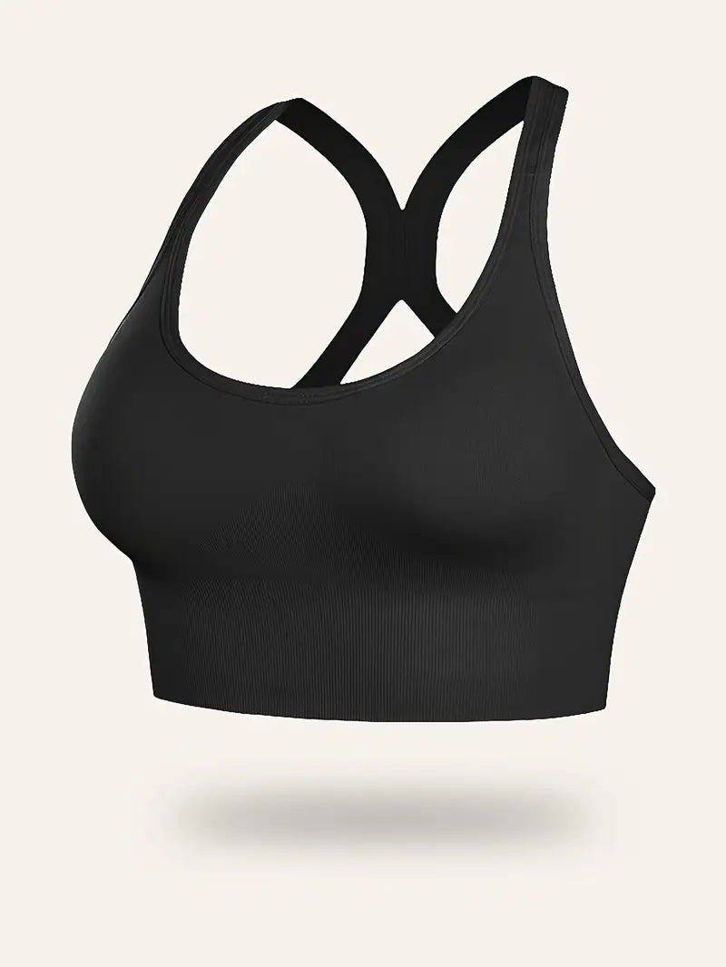 CELILIN Racerback Plus Size Sports Bras