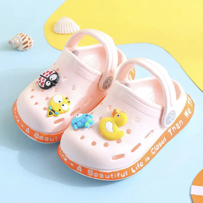 "A Beautiful Life is Closer than we Think" Kids Crocs