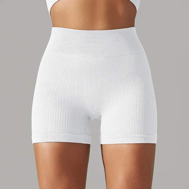 Honey Vegas Seamless High Waist Rib Shortie Boxer Briefs