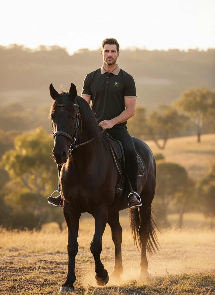 R. M. Williams Short Sleeve Polo Shirts