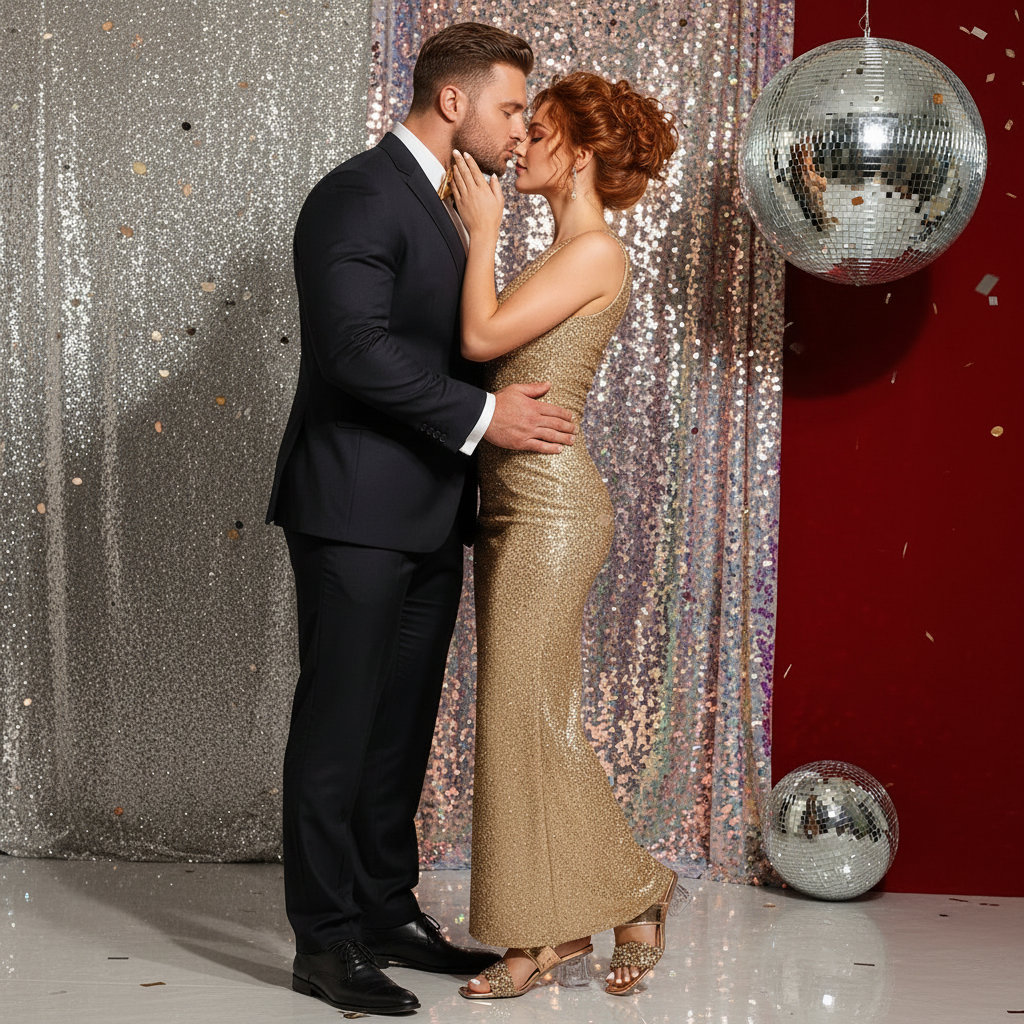 Vera Acrylic Block Heel Rhinestone Sandals