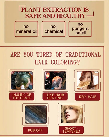 MOKERU Argan Oil Hair Color Shampoo