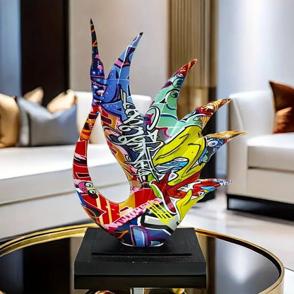 CREAHO Graffiti Art Resin Sculptures