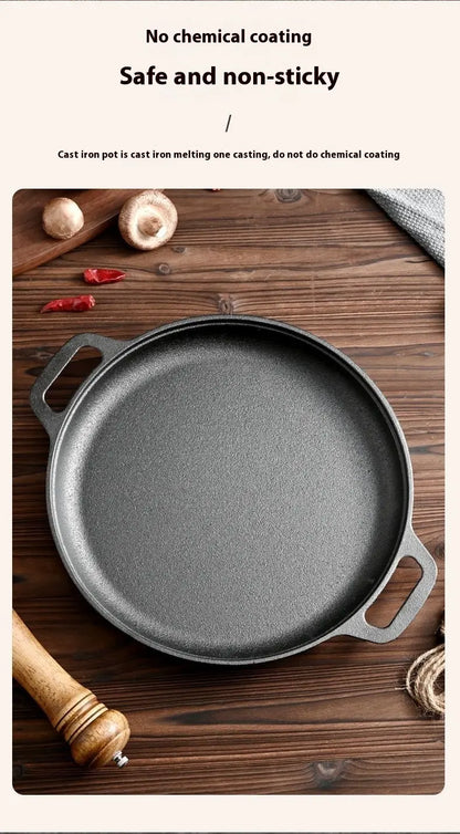 Multi-Function Cast Iron Non-Stick Griddle Skillet