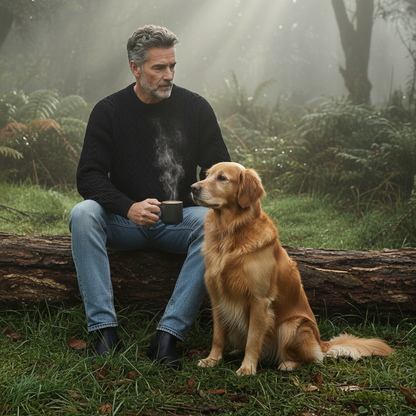 Hawthorne Acrylic Loose Knitted Aran Pullover Sweaters