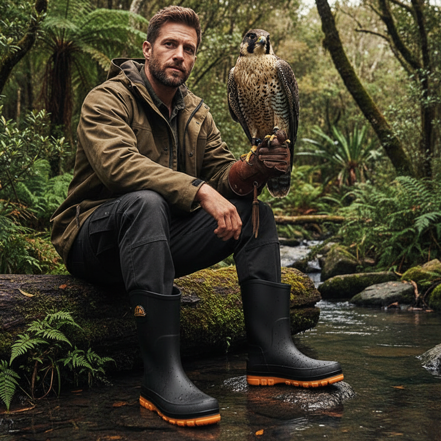 Heavy Duty All Terrain PVC Construction Gumboots