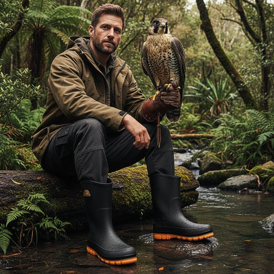 Heavy Duty All Terrain PVC Construction Gumboots