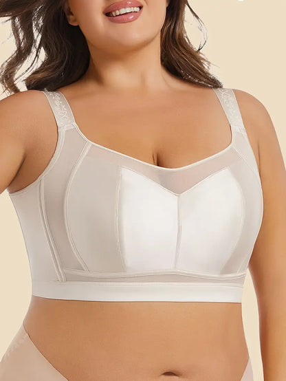 Wingslove Plus Size French Seamless Bra