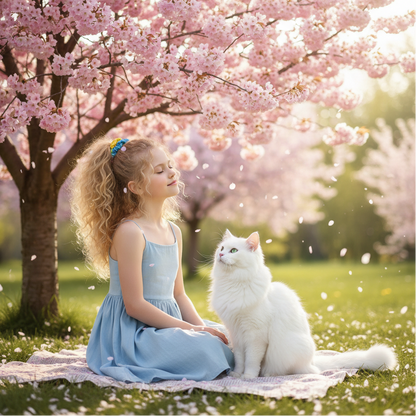 Bohemian Satin Thin Hair Scrunchies (19 Piece Set)