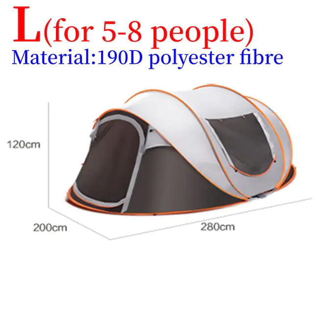 Fully Automatic Pop-Up Outdoor Tents