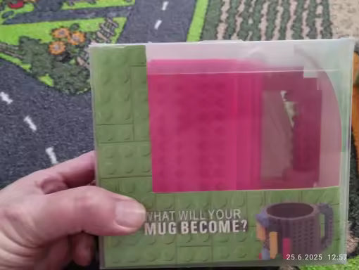 LEGO Creative Build-on Brick Mugs