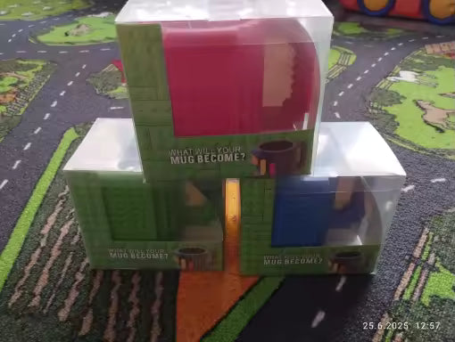 LEGO Creative Build-on Brick Mugs