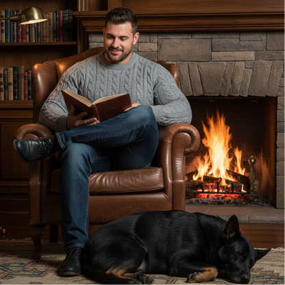 Davinci Pure Albas Cashmere Cable Pullover