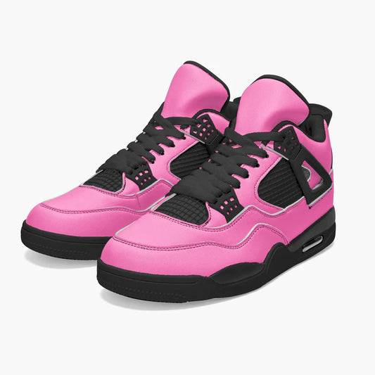AJ4 Basketball Vegan Leather Sneakers