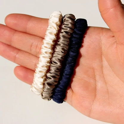 Skinnie Silk Scrunchies