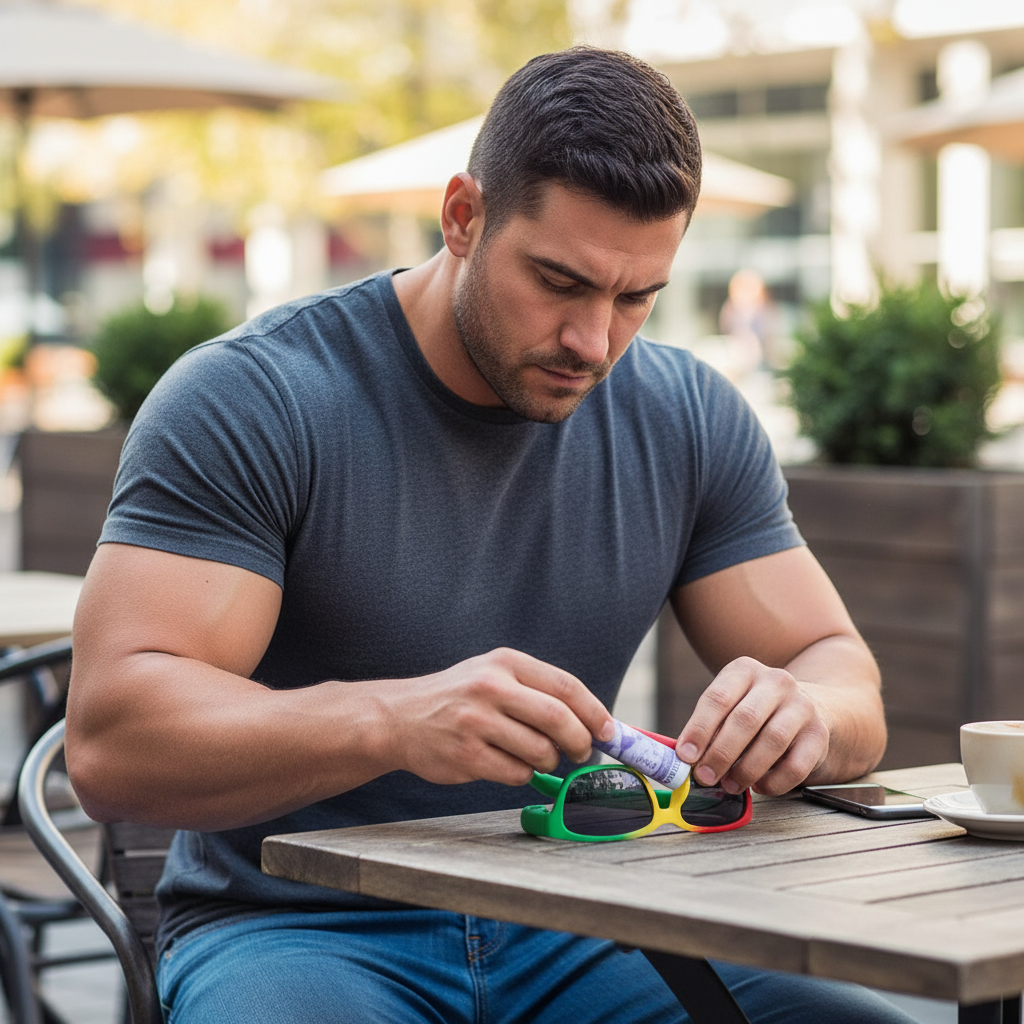 HONEYPUFF Storage Sunglasses