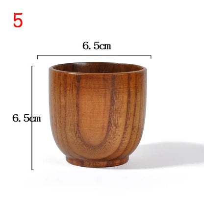 Natural Spruce Wooden Mugs