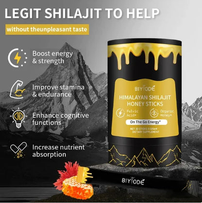 Biyode Shilajit Honey Sticks