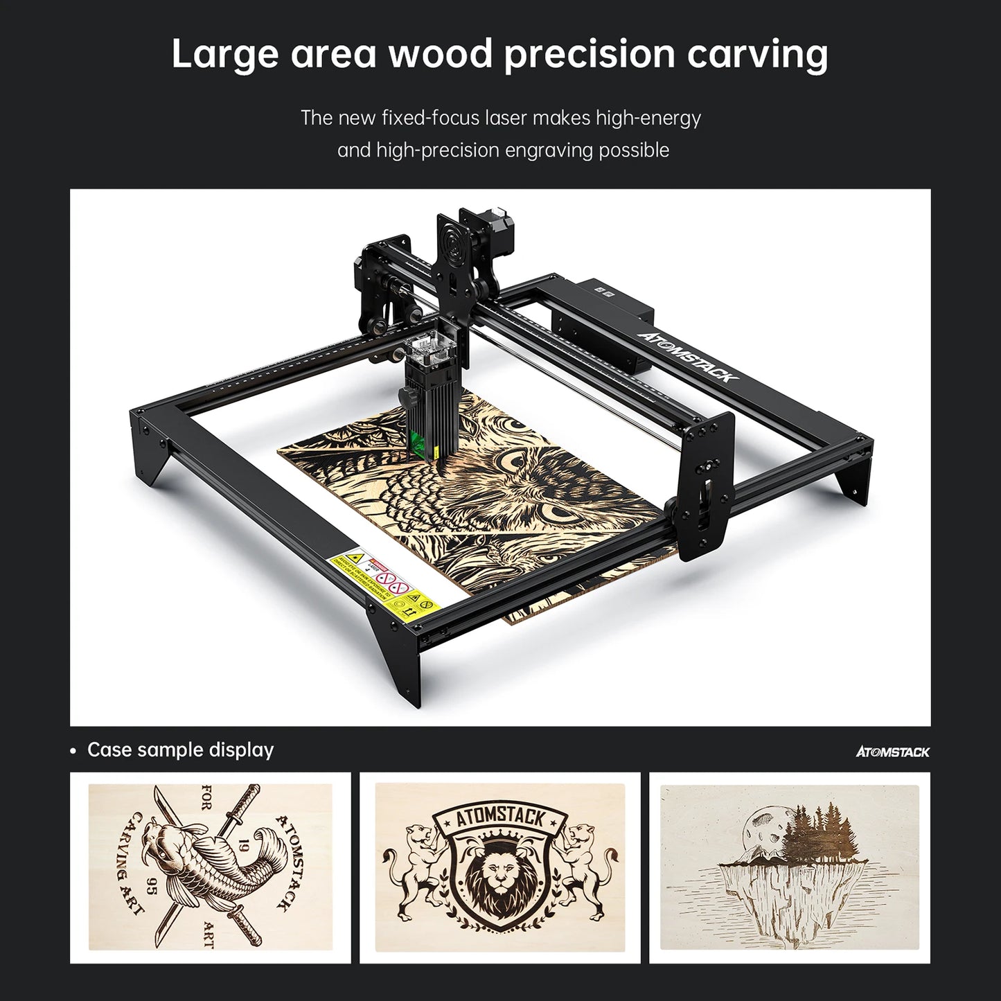 ATOMSTACK A5 20W Laser Engraving Machine