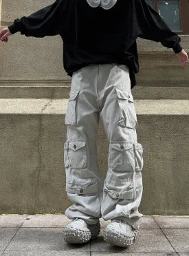 Multi-Pocket Cargo Pants