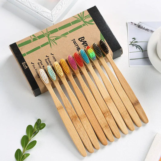 Bamboo Eco-Friendly Toothbrushes