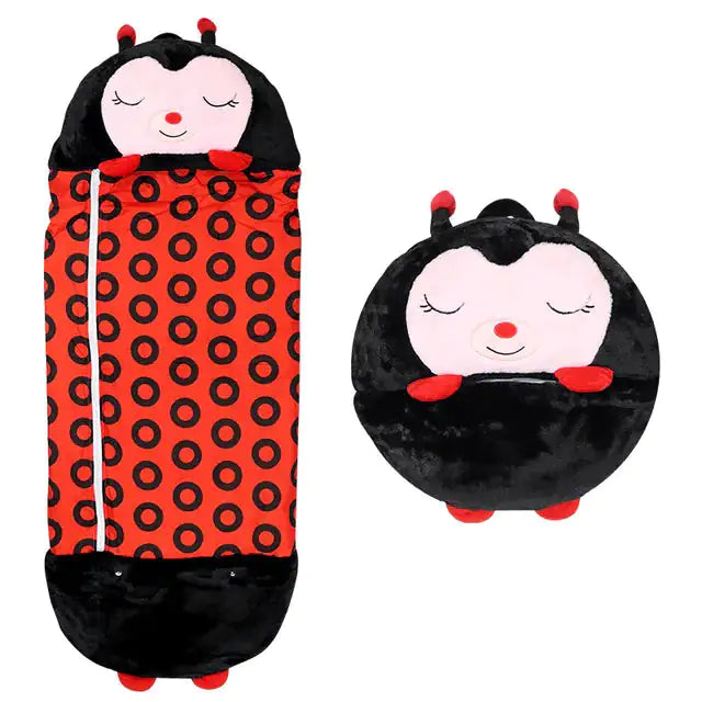 CozyNest™ Convertible Plush Pillow & Sleeping Bags