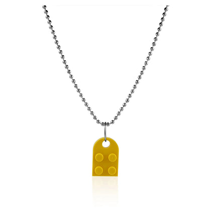 Heart Shaped Lego Pendant Necklaces