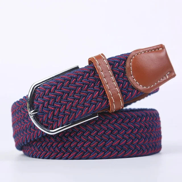 Casual Woven Fabric Elastic Belts