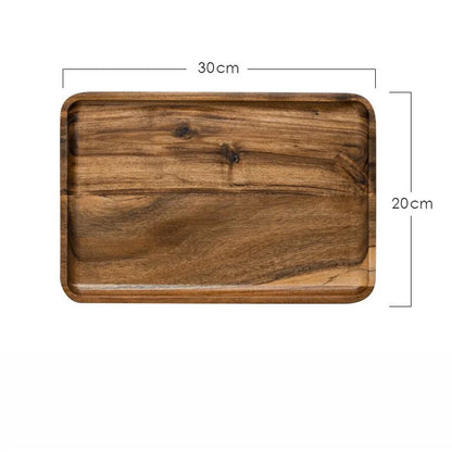 Handmade Acacia Wooden Serving Trays