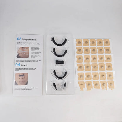 Anti-Snoring Sleep Aid Magnetic Nasal Dilators