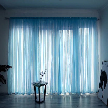 Classic Sheer Polyester Gauze Curtains