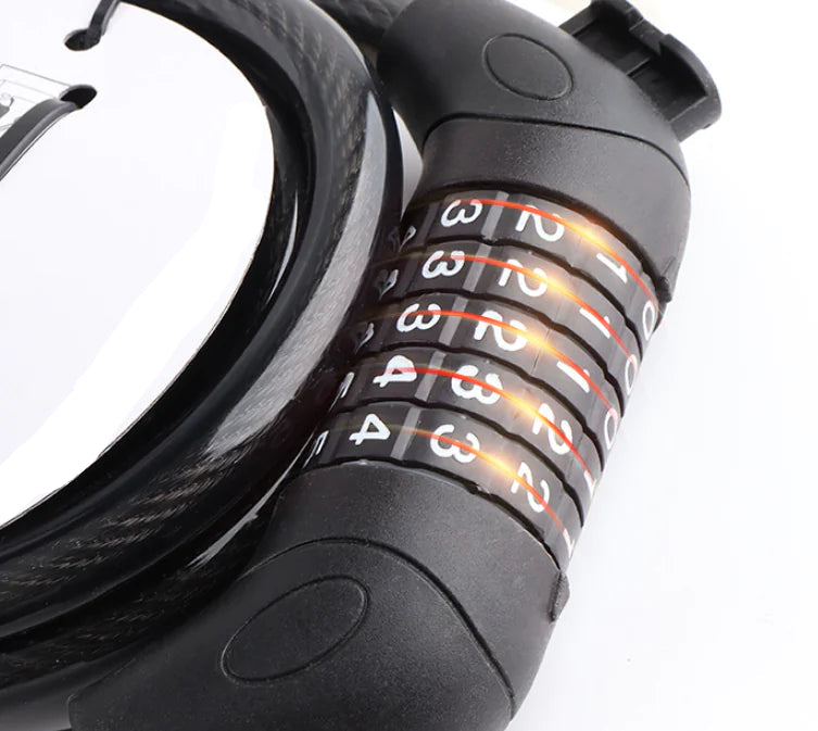 COOLBABY 5 Digit Combination Bicycle Locks