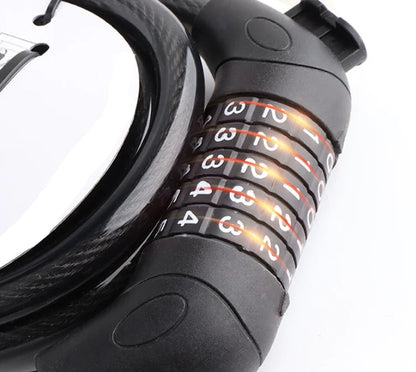 COOLBABY 5 Digit Combination Bicycle Locks