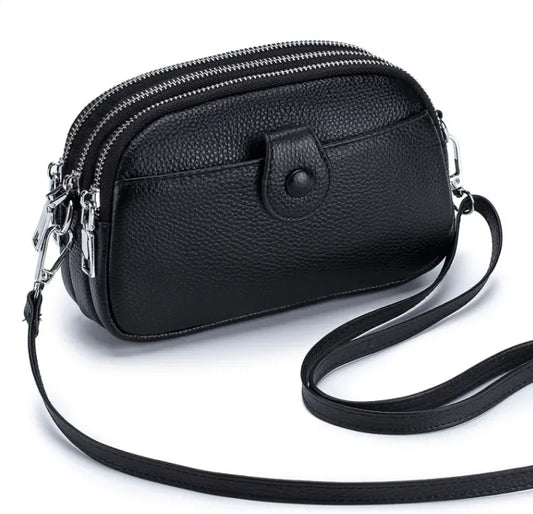 Sacos Leather Crossbody Bags