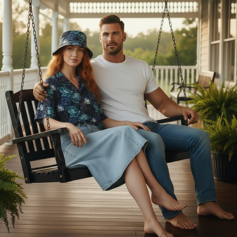 Hawaiian BloomZ Boxy Shirt