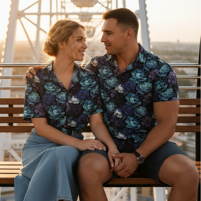 Hawaiian BloomZ Boxy Shirt