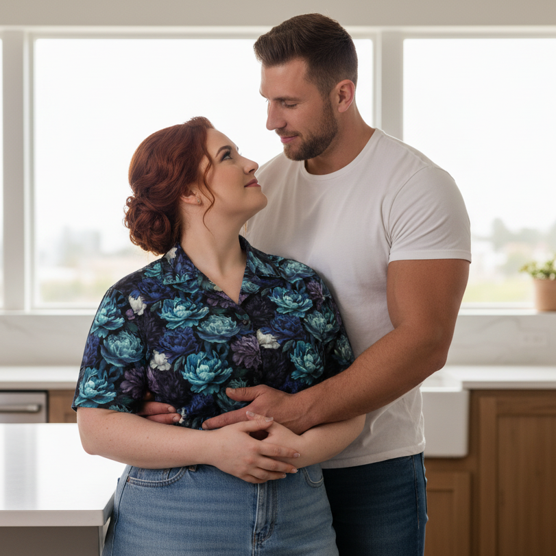 Hawaiian BloomZ Boxy Shirt