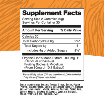 Troomy Nootropics Mushrooms Gummies