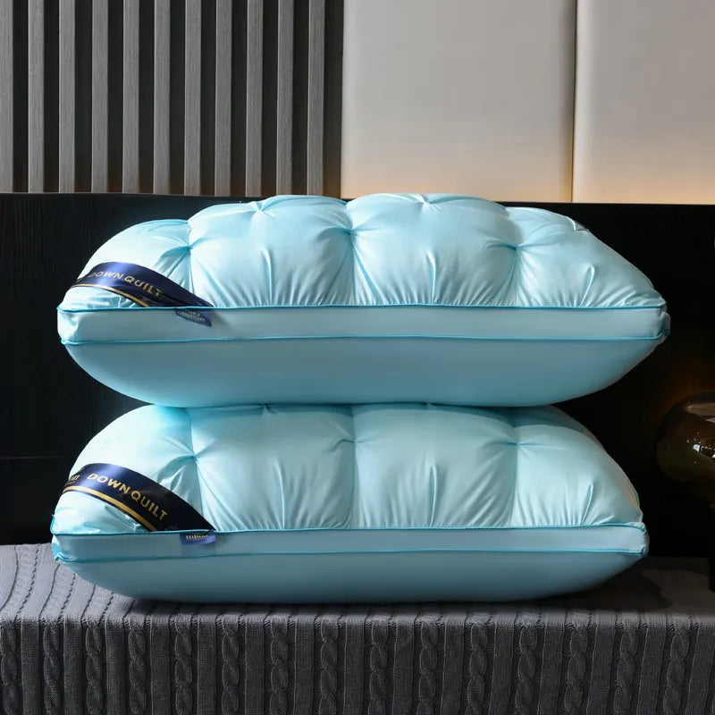 Luxury Down Quilted Pillows