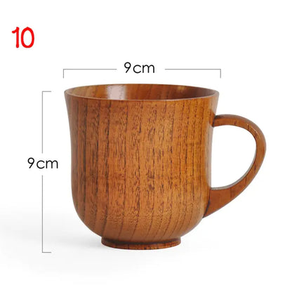 Natural Spruce Wooden Mugs