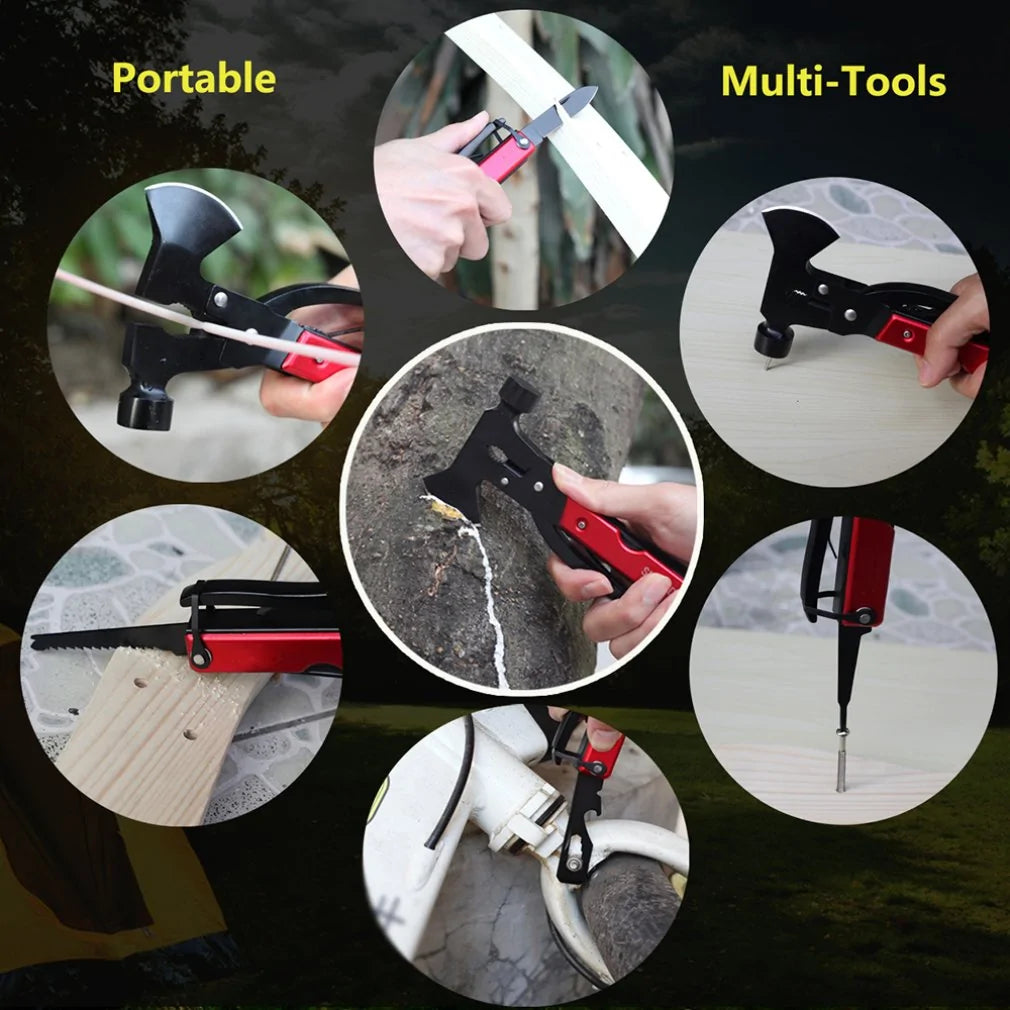 16 in 1 Multitool Hatchet