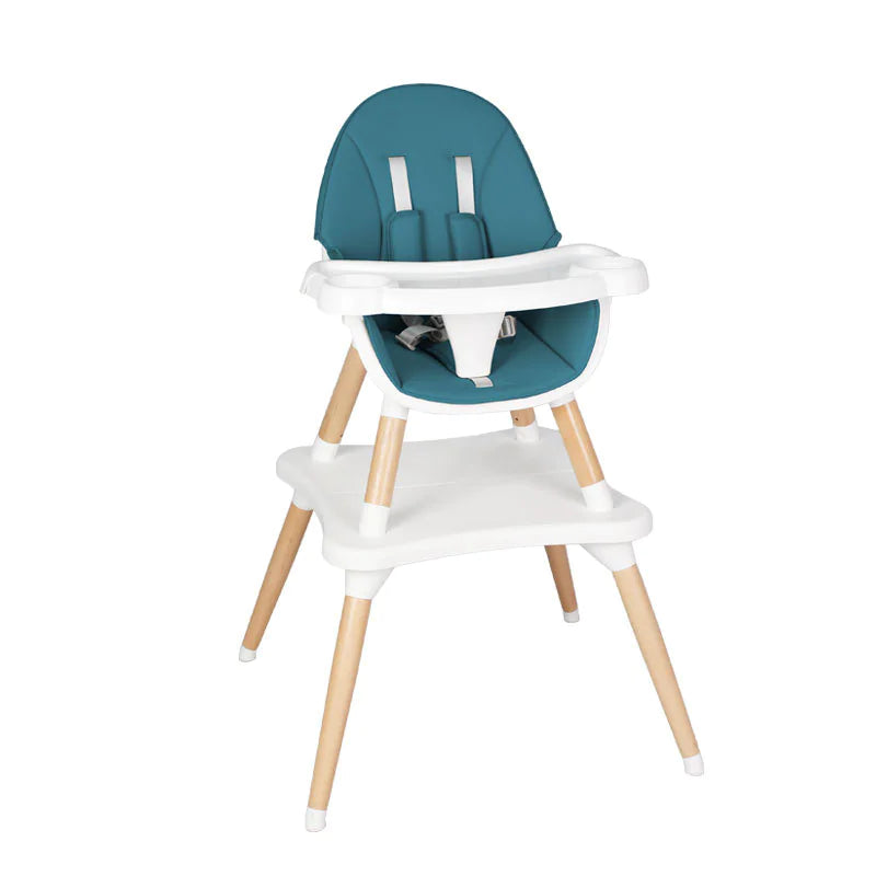 Beech Wood 3 in 1 Table & Highchair