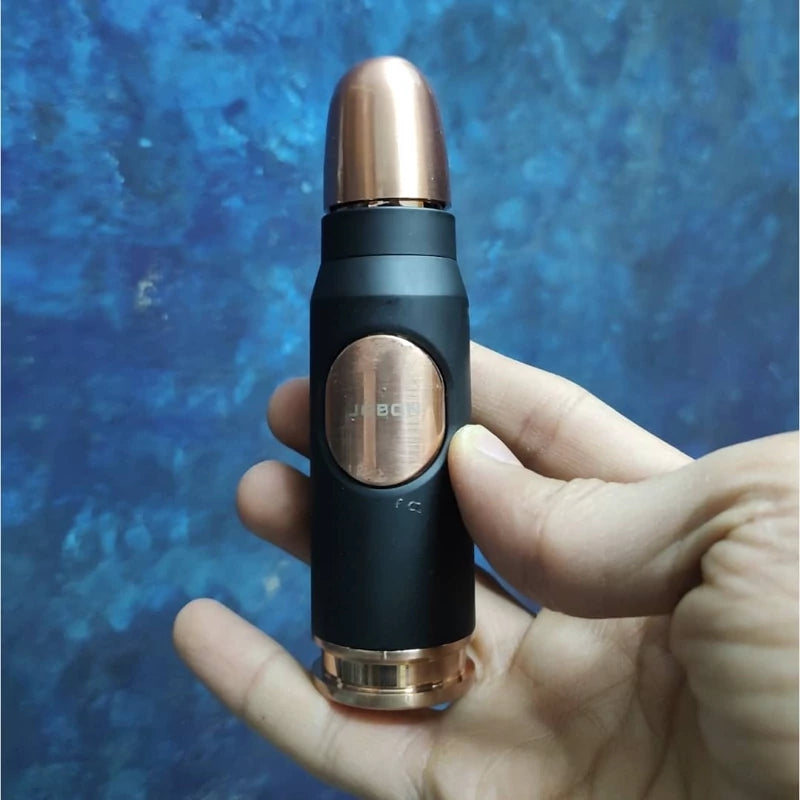 JOBON Metal Bullet Shaped Windproof Butane Lighter